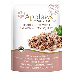Applaws kassi einekotike tuunikalafilee/lõhe želees 70g