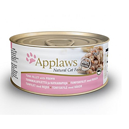 Applaws kassi konserv tuunikala/krevett 70g