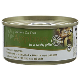 Applaws kassi konserv tuunikala/vetikas želees 70g