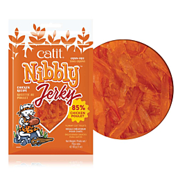 Лакомство для кошек Catit Nibbly Jerky, курица 30 г