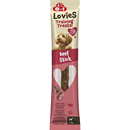 Koera maius 8in1 Lovies Training Treats Beef Stick 15g