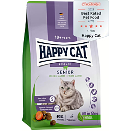 Happy Cat Senior Weide-Lamm - 4 kg