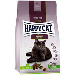 Happy Cat Sterilised Adult Weide-Lamm- 4 kg