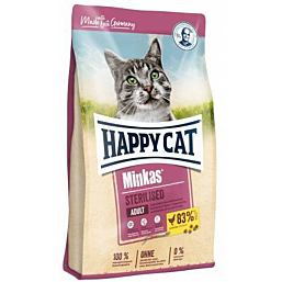Happy Cat Minkas Sterilised Geflugel 10 kg