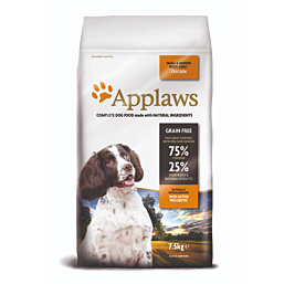 Applaws koera täissööt väike/keskm.tõug kana 7,5kg