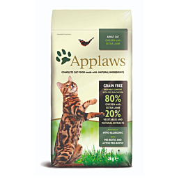 Applaws kassi täissööt kana/lammas 2kg
