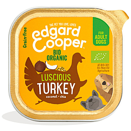 Edgard cooper koera konserv organic kalkun 100g