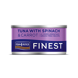 F4d koera konserv tuunikala/porgand/spinat 85g