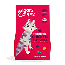 Edgard cooper kassi täissööt seenior kana/kalkun 2kg