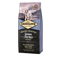 Carnilove Salmon & Turkey for Puppies koeratoit 12 kg