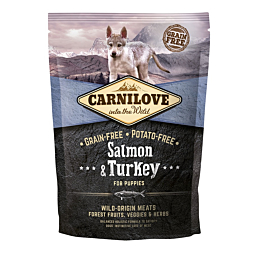 Carnilove Salmon & Turkey for Puppies koeratoit 1,5 kg