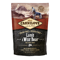 Carnilove Lamb & Wild Boar for Adult koeratoit 1,5 kg