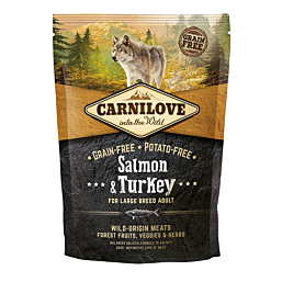Carnilove Salmon & Turkey for Large Breed Adult koeratoit 1,5 kg