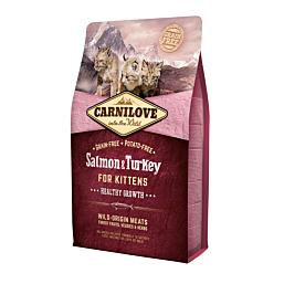 Carnilove Salmon & Turkey for Kittens kassitoit 2 kg
