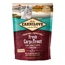 Carnilove Fresh Carp & Trout for Sterilised kassitoit 400g