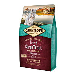 Carnilove Fresh Carp & Trout for Sterilised kassitoit 2 kg