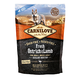 Carnilove Fresh Ostrich & Lamb for Small Adult koeratoit 1,5 kg