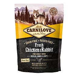Carnilove Fresh Chicken & Rabbit for Adult koeratoit 1,5 kg
