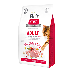 Brit Care Cat Grain-Free Adult Activity Support kassitoit 2kg