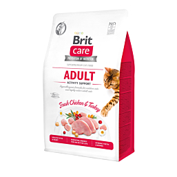 Brit Care Cat Grain-Free Adult Activity Support kassitoit 0,4kg