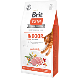 Brit Care Cat Grain-Free Indoor Anti-Stress kassitoit 7 kg