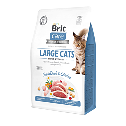 Brit Care Cat Grain-Free Large Cats Power Vitality kassitoit 0,4 kg