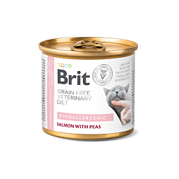 Brit Veterinary Diet Hypoallergenic konserv kassidele 200g