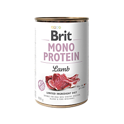 Brit Mono Protein Lamb konserv koertele 400g