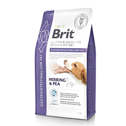 Brit Veterinary Diet Gastrointestinal - Low Fat erisööt koertele 2kg