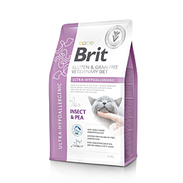 Brit Veterinary Diet Ultra-Hypoallergenic erisööt kassidele 2kg