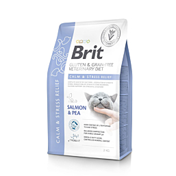 Brit Veterinary Diet Calm & Stress Relief erisööt kassidele 2kg