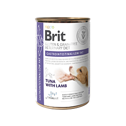 Brit Veterinary Diet Gastrointestinal - Low Fat konserv koerale 400g