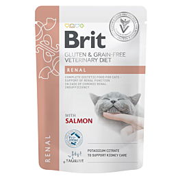 Brit Veterinary Diet Renal märgtoit kassidele 85g