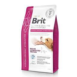 Brit Veterinary Diet Hypoallergenic Hydrolyzed erisööt koertele 2kg