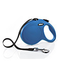 Jalutusrihm flexi New Classic Lint 5m L sinine