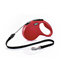 Jalutusrihm flexi New Classic Nöör 5m M punane