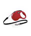 Jalutusrihm flexi New Classic Nöör 8m S punane