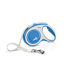 Jalutusrihm flexi New Comfort M Lint 5m sinine