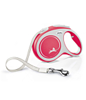 Jalutusrihm flexi New Comfort L Lint 5m punane