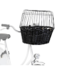 Тranspordikorv jalgrattale  50x41x35cm must