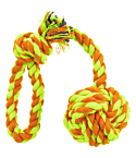 Playing rope with woven-in ball, ø 5.5 × 30 cm