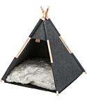 Kassimaja Cave Tipi 55x65x55cm anthracite