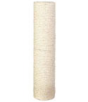 Varupost, sisal, ø 9 × 40 cm, M8, looduslik