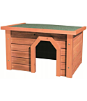 Домик для мелких животных, 40x20x28 см, коричневый