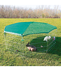 загон для улицы natura, с защитной сеткой ø 210 × 75 см