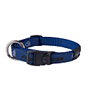 Ошейник Rogz Beach Bum L Navy Paw 20mm/34-56cm