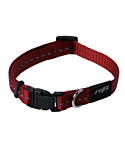 Ошейник Rogz Nitelife 11mm/20-31cm красный