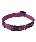 Ошейник Rogz Nitelife 11mm/20-31cm розовый
