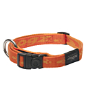 Rogz Alpinist Large 20mm K2 Dog Collar, Orange Rogz Design