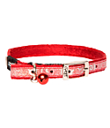 Kassi kaelarihm Sparklecat Dark Red 11mm/25,5-31cm